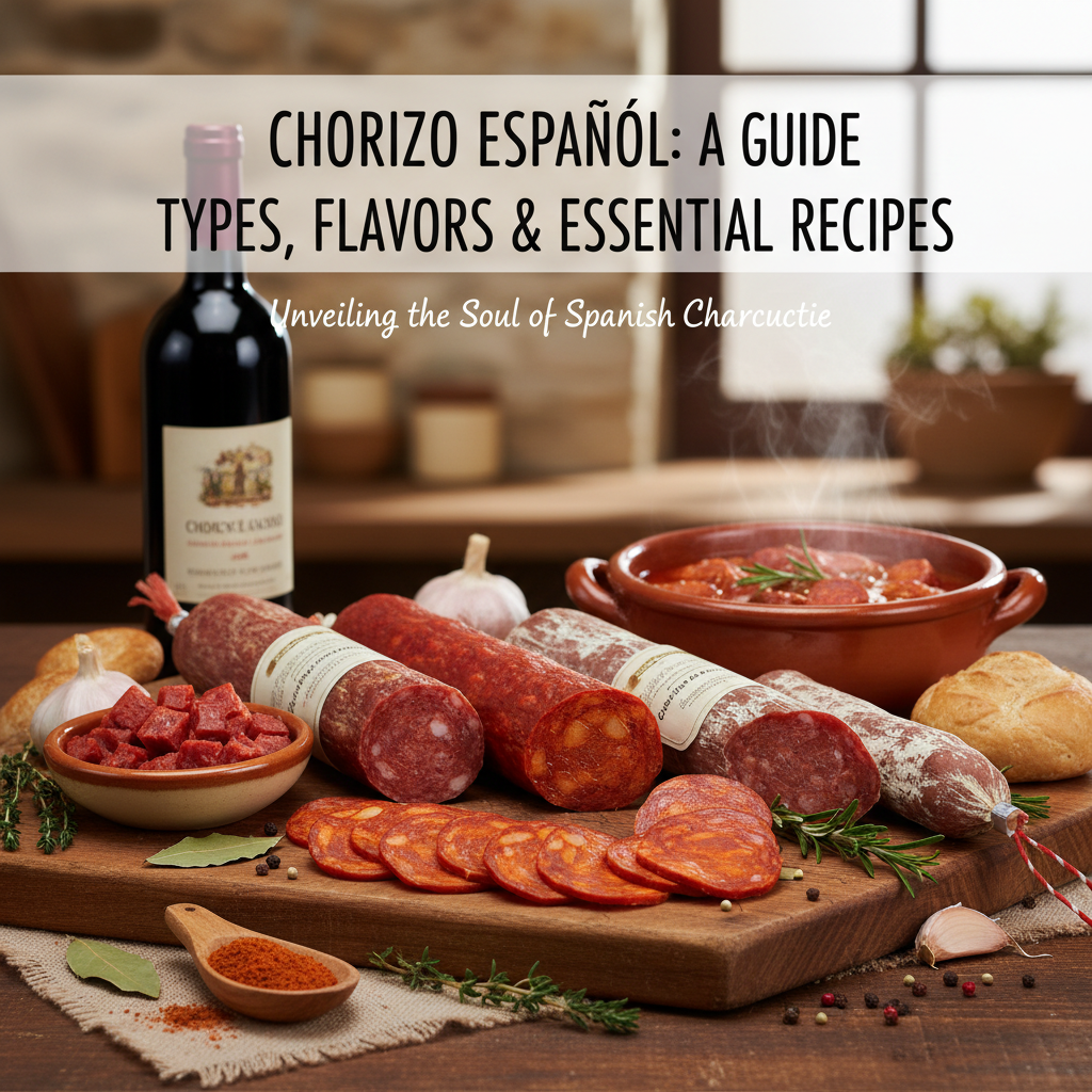 Chorizo Espagnol : Guide des Types, Saveurs et Recettes Incontournables